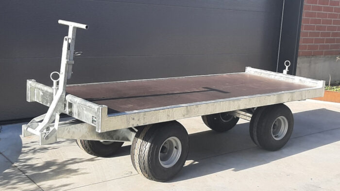 Transportwagen (Volgwagen) 2500 mm x 1000 mm - TE KOOP